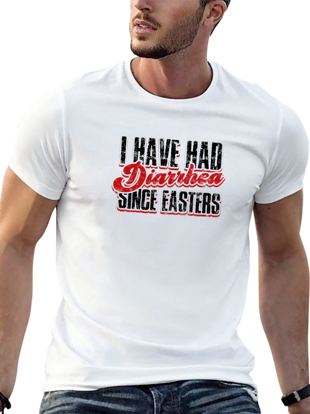 Humorous Diarrhea Since Easter Graphic Tee