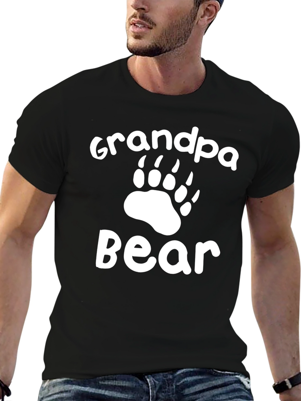Grandpa Bear T-Shirt - Fun Family Gift