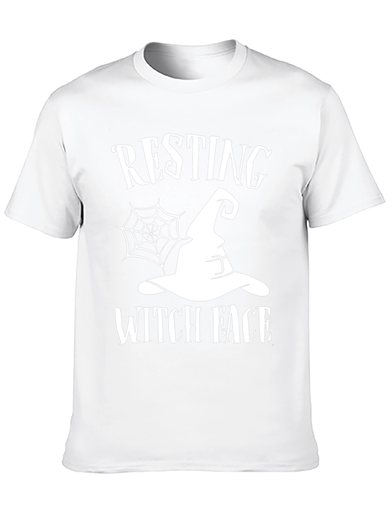 Resting Witch Face Halloween T-Shirt