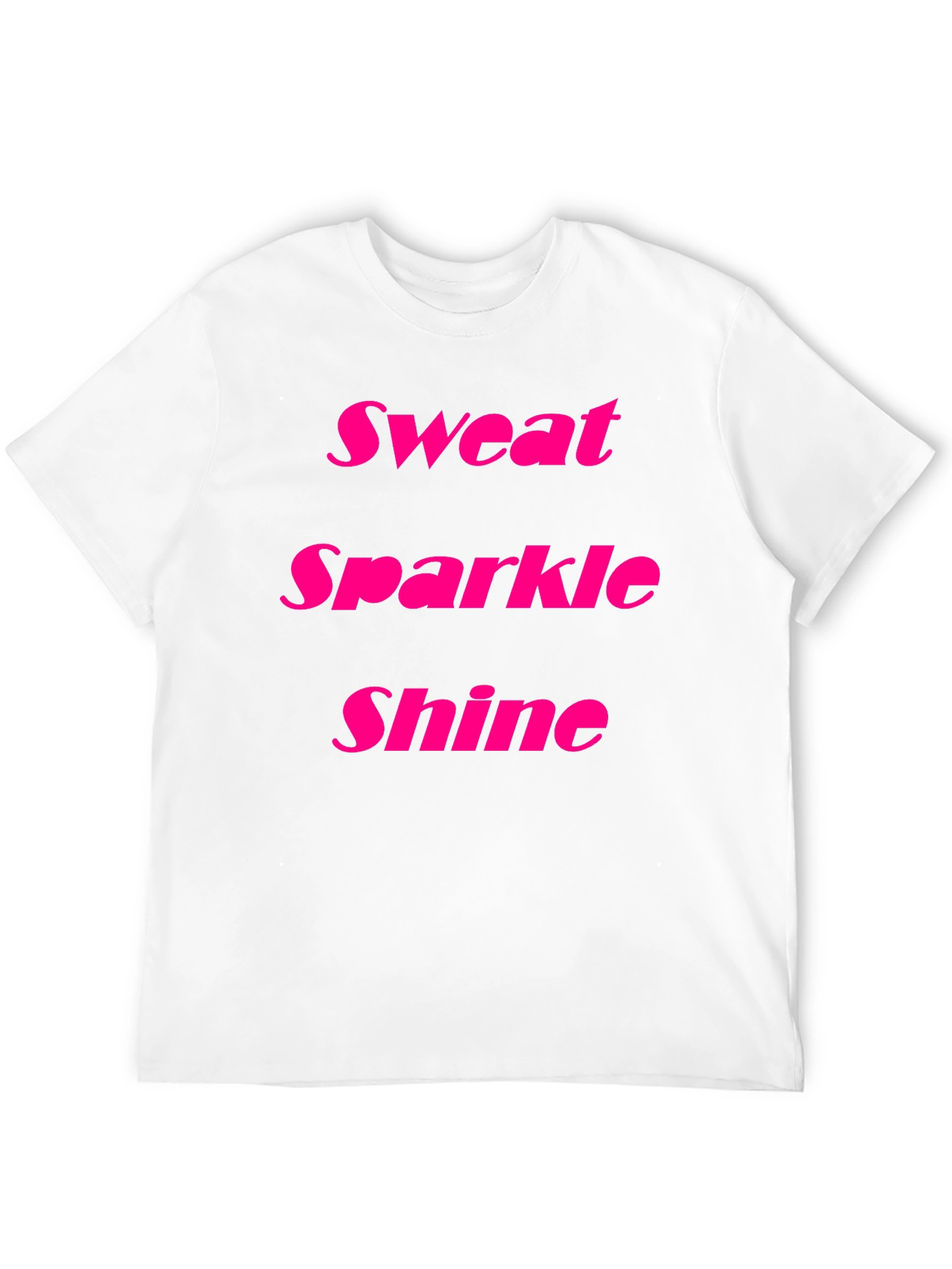 Sweat Sparkle Shine Black T-Shirt