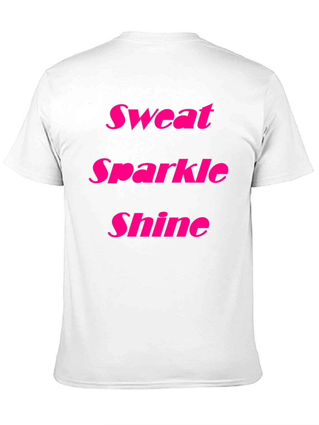 Sweat Sparkle Shine Black T-Shirt
