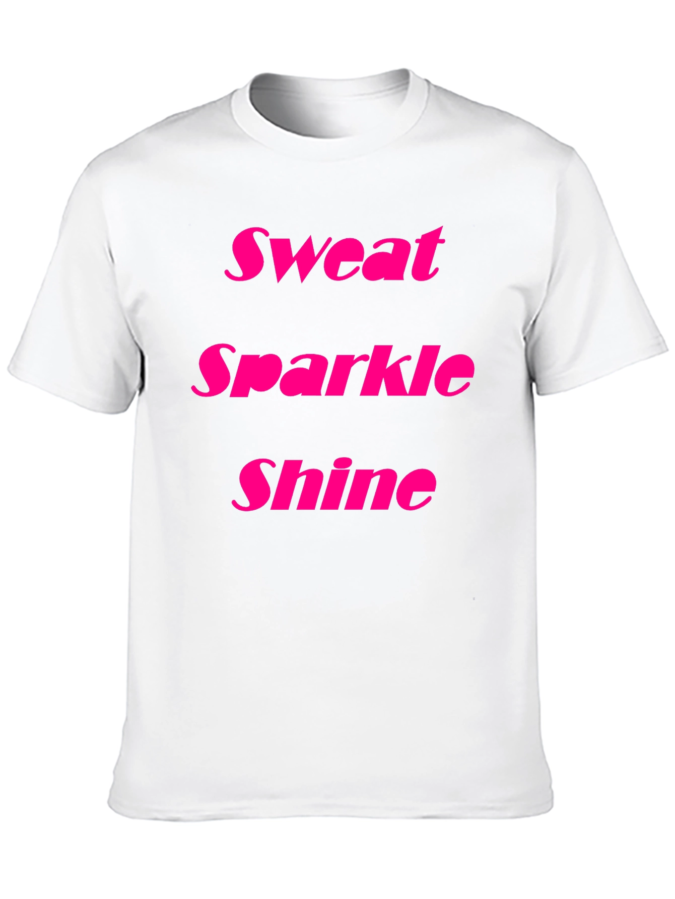 Sweat Sparkle Shine Black T-Shirt