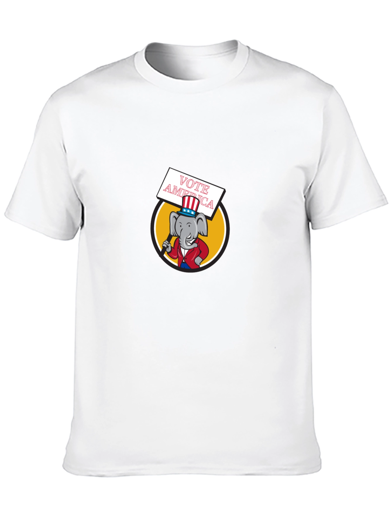 Vote America Elephant Graphic T-Shirt