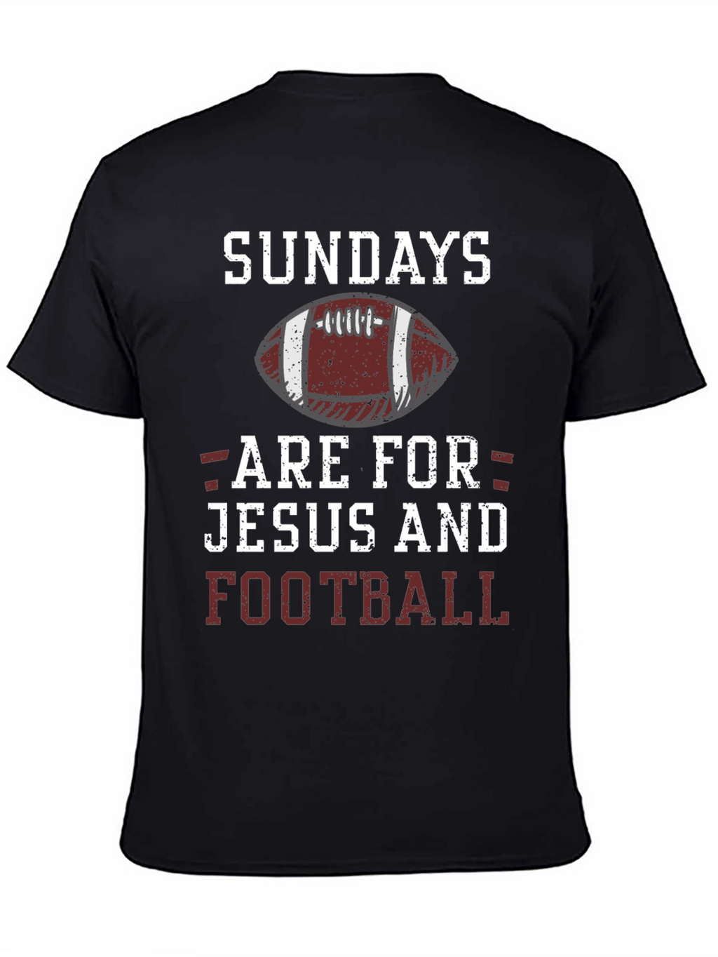 Sundays are for Jesus and Football Graphic Tee