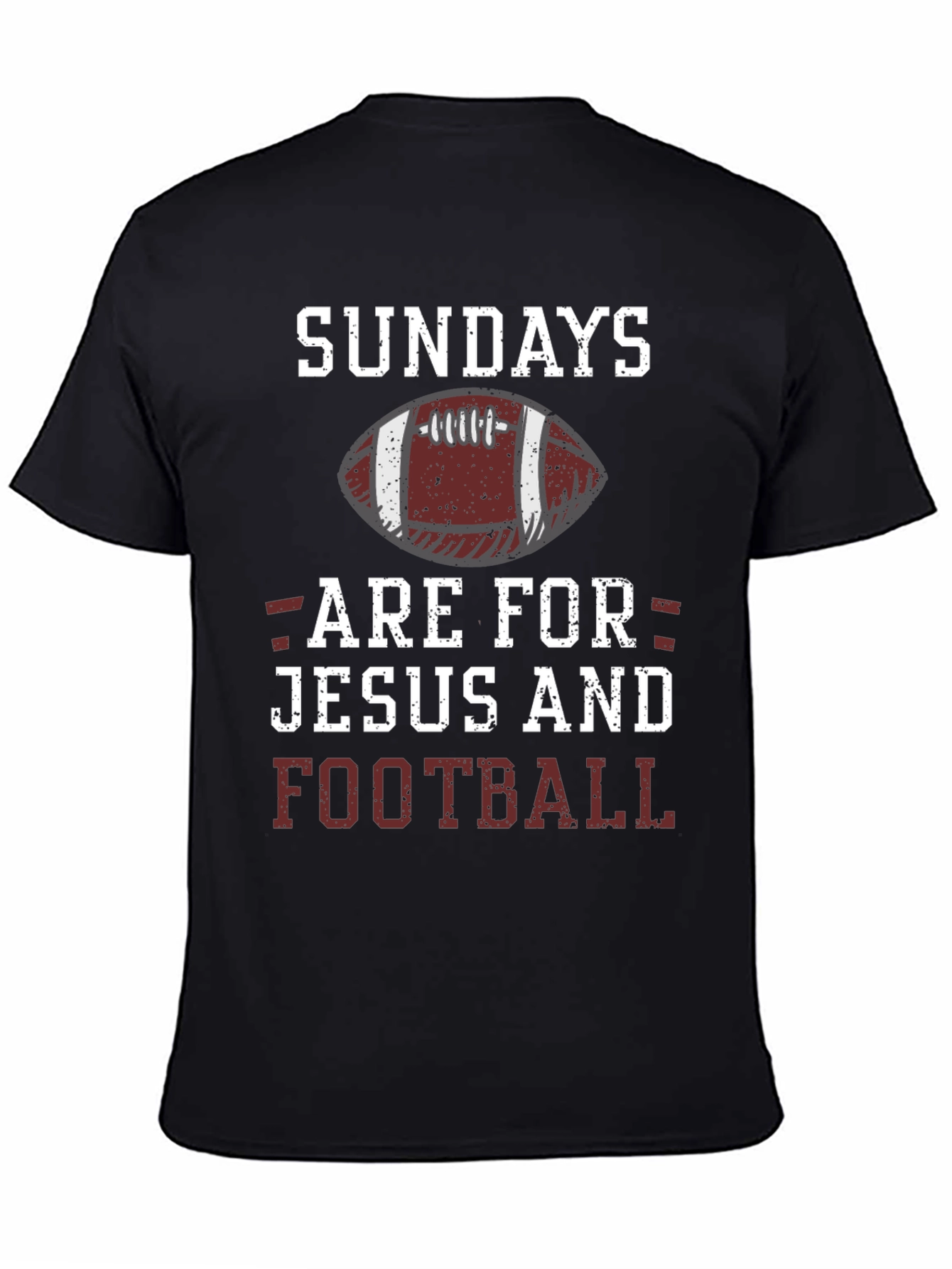 Sundays are for Jesus and Football Graphic Tee
