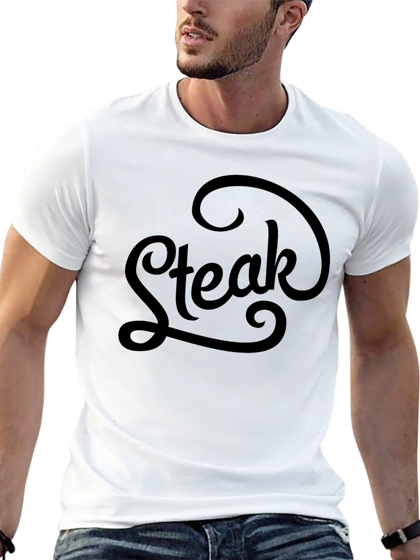 Steak Graphic Tee - Premium Quality T-Shirt