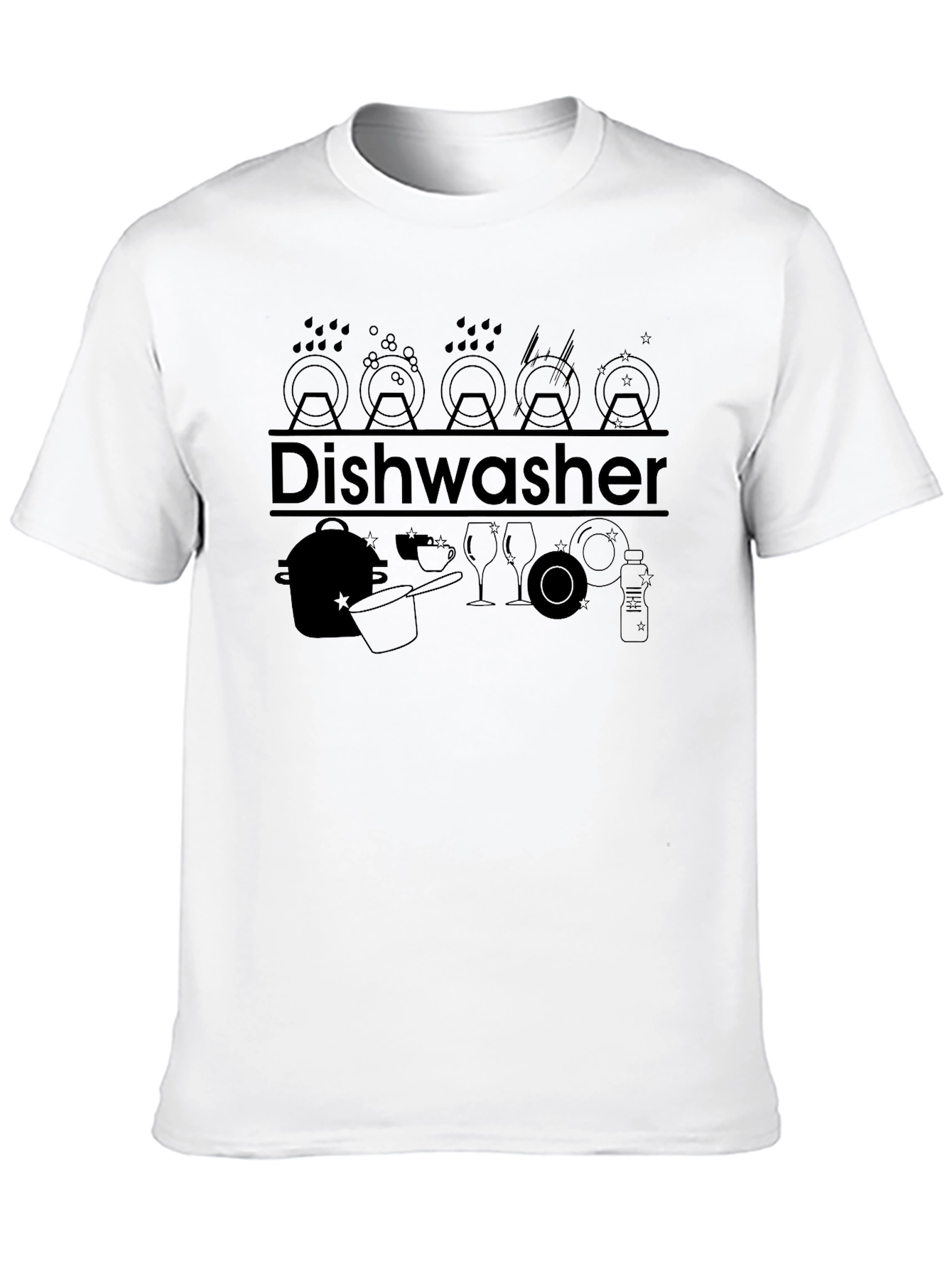 Dishwasher Graphic Tee - Kitchen Humor