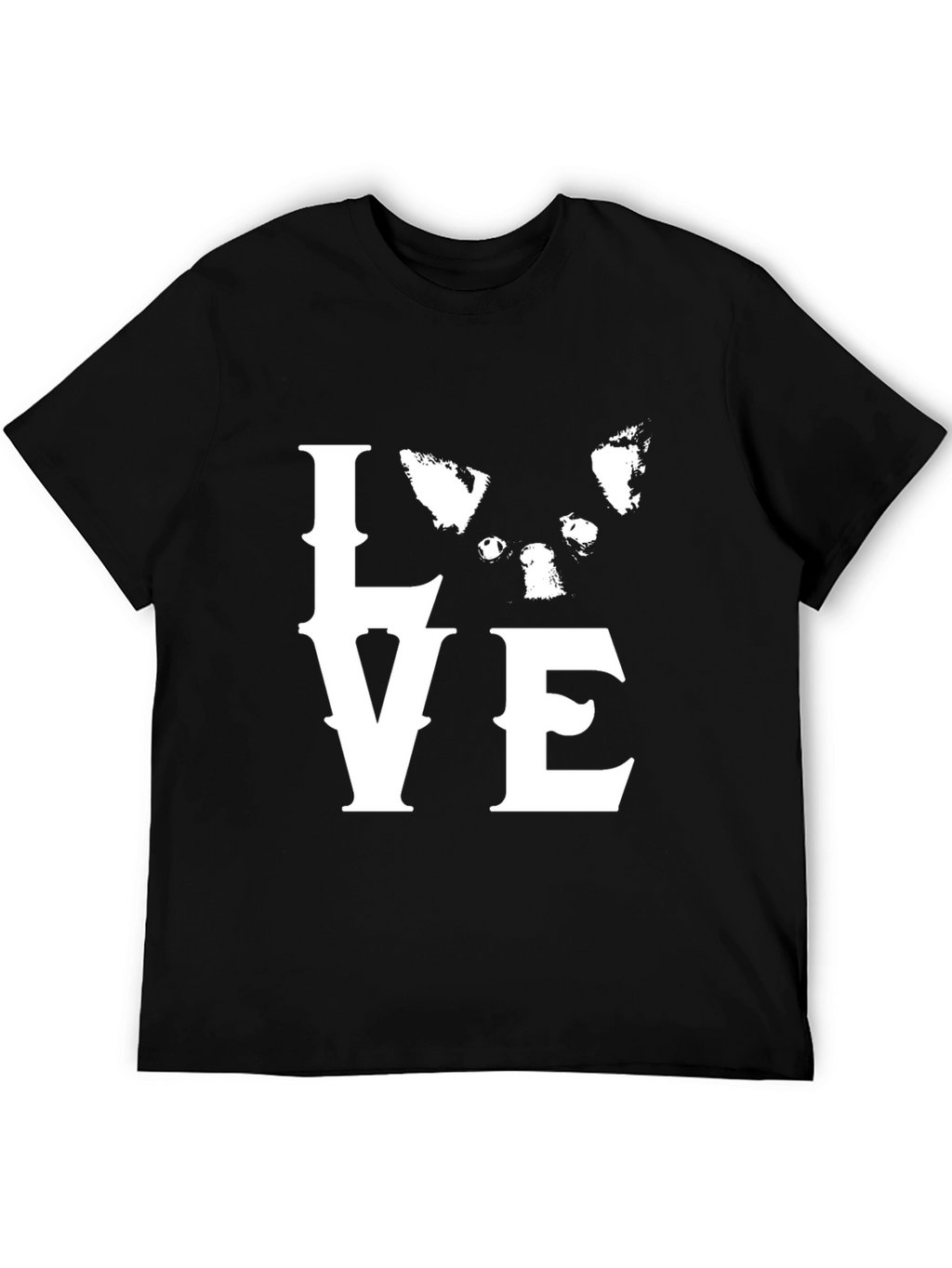 Love Chihuahua T-Shirt Black