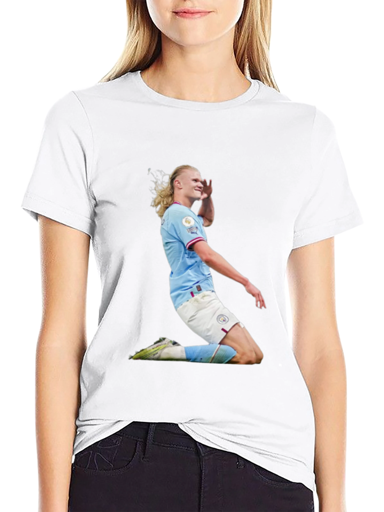 Haaland Graphic T-Shirt - Soccer Fan Apparel