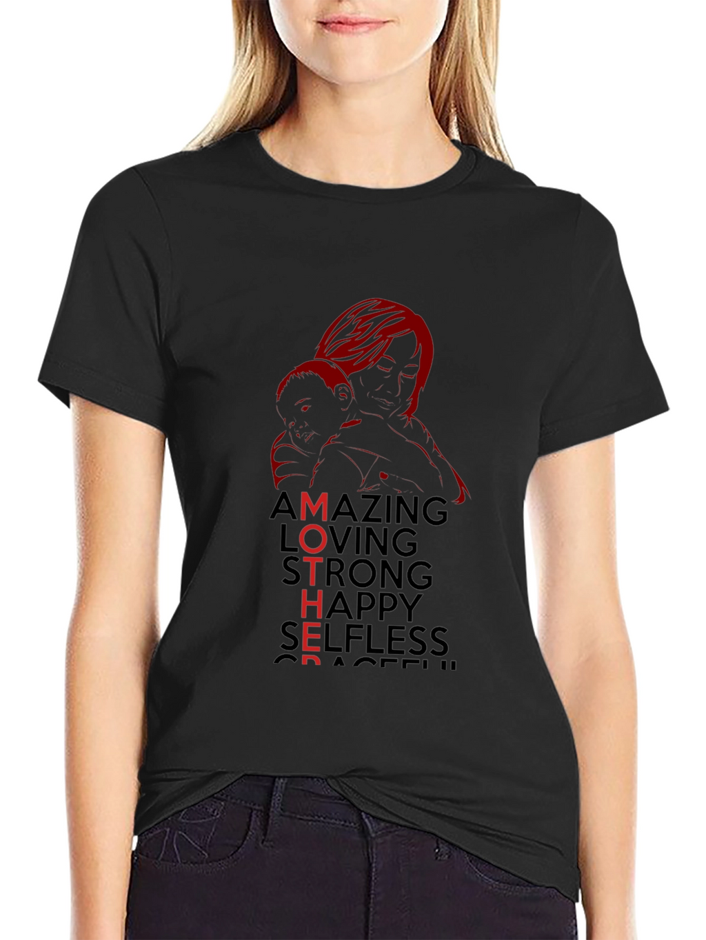 Amazing Mother Graphic T-Shirt