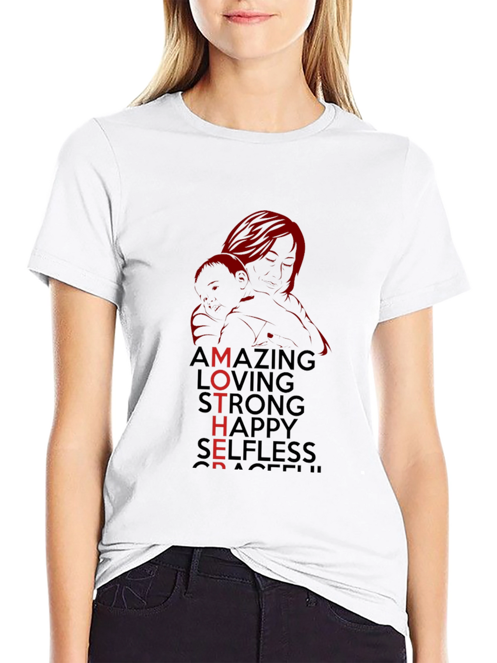 Amazing Mother Graphic T-Shirt