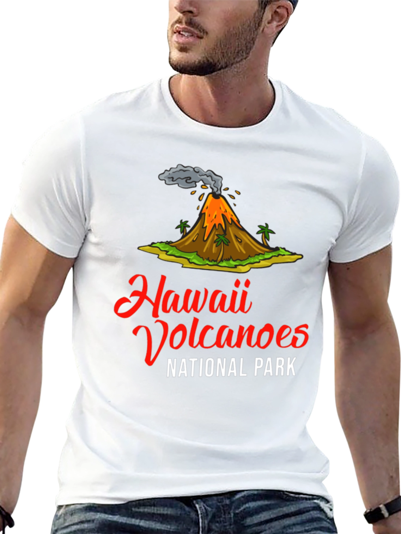Hawaii Volcanoes National Park Black T-Shirt