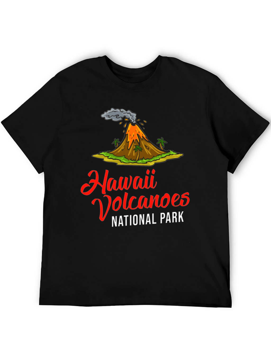 Hawaii Volcanoes National Park Black T-Shirt
