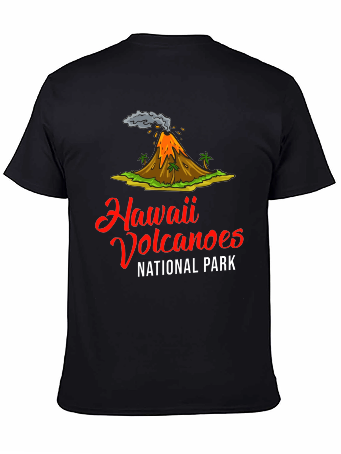 Hawaii Volcanoes National Park Black T-Shirt
