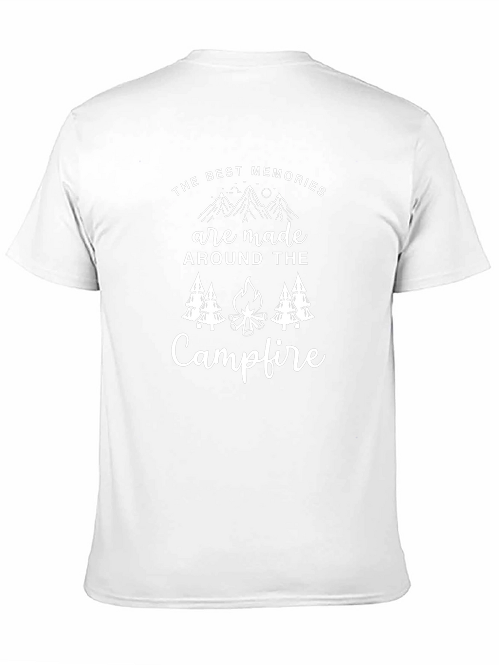 Campfire Memories T-Shirt: Outdoor Adventure Tee