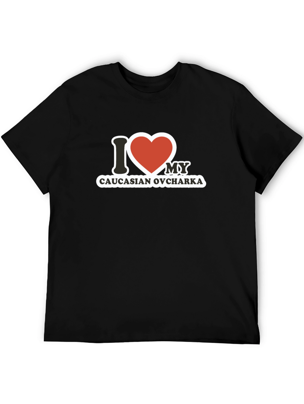 I Love My Caucasian Ovcharka T-Shirt