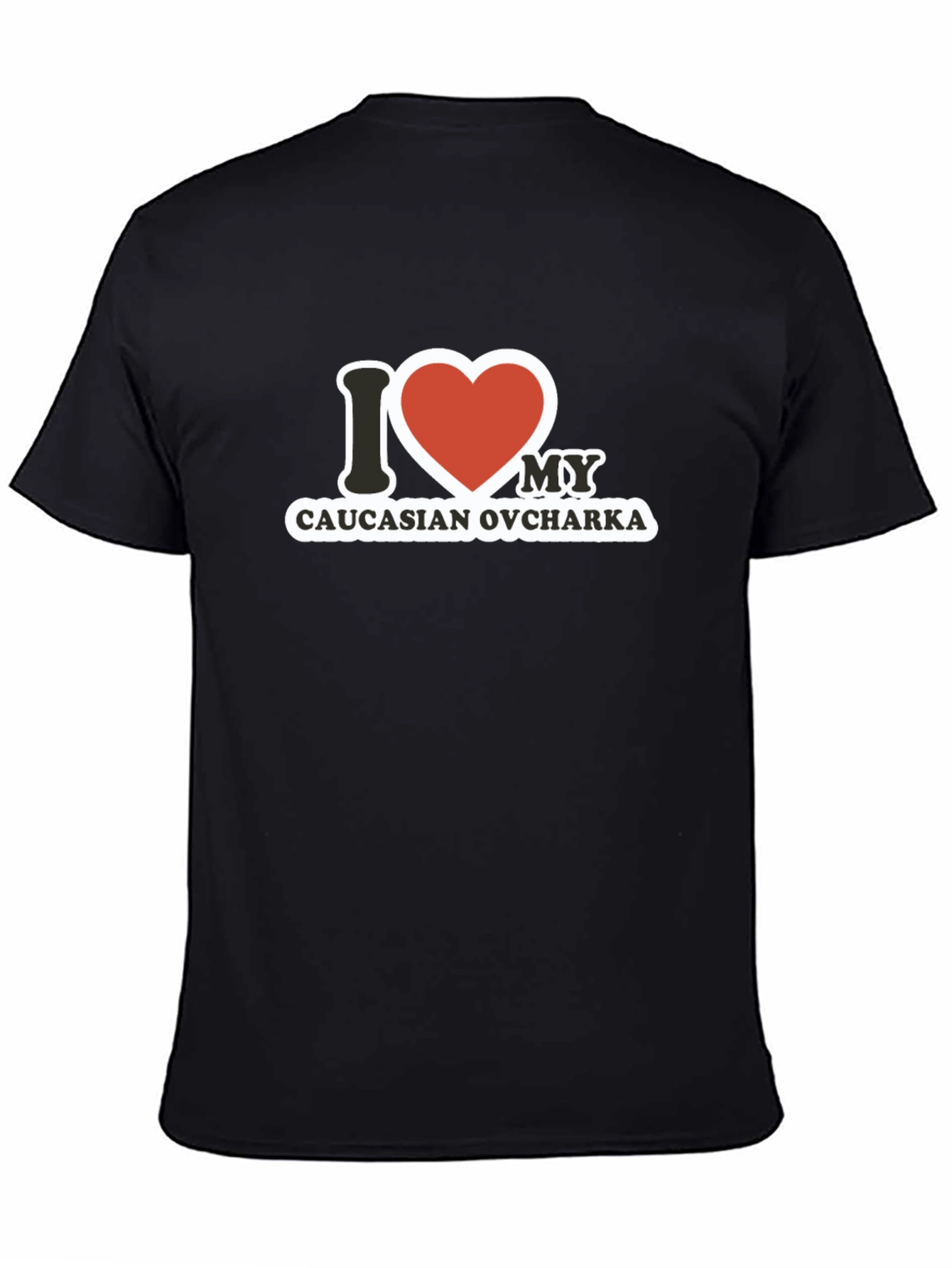 I Love My Caucasian Ovcharka T-Shirt