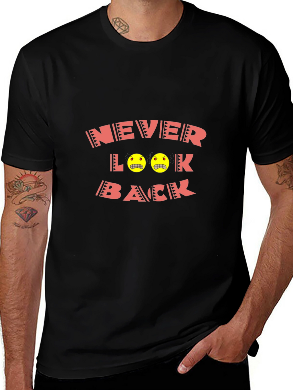 Never Look Back Graphic Tee