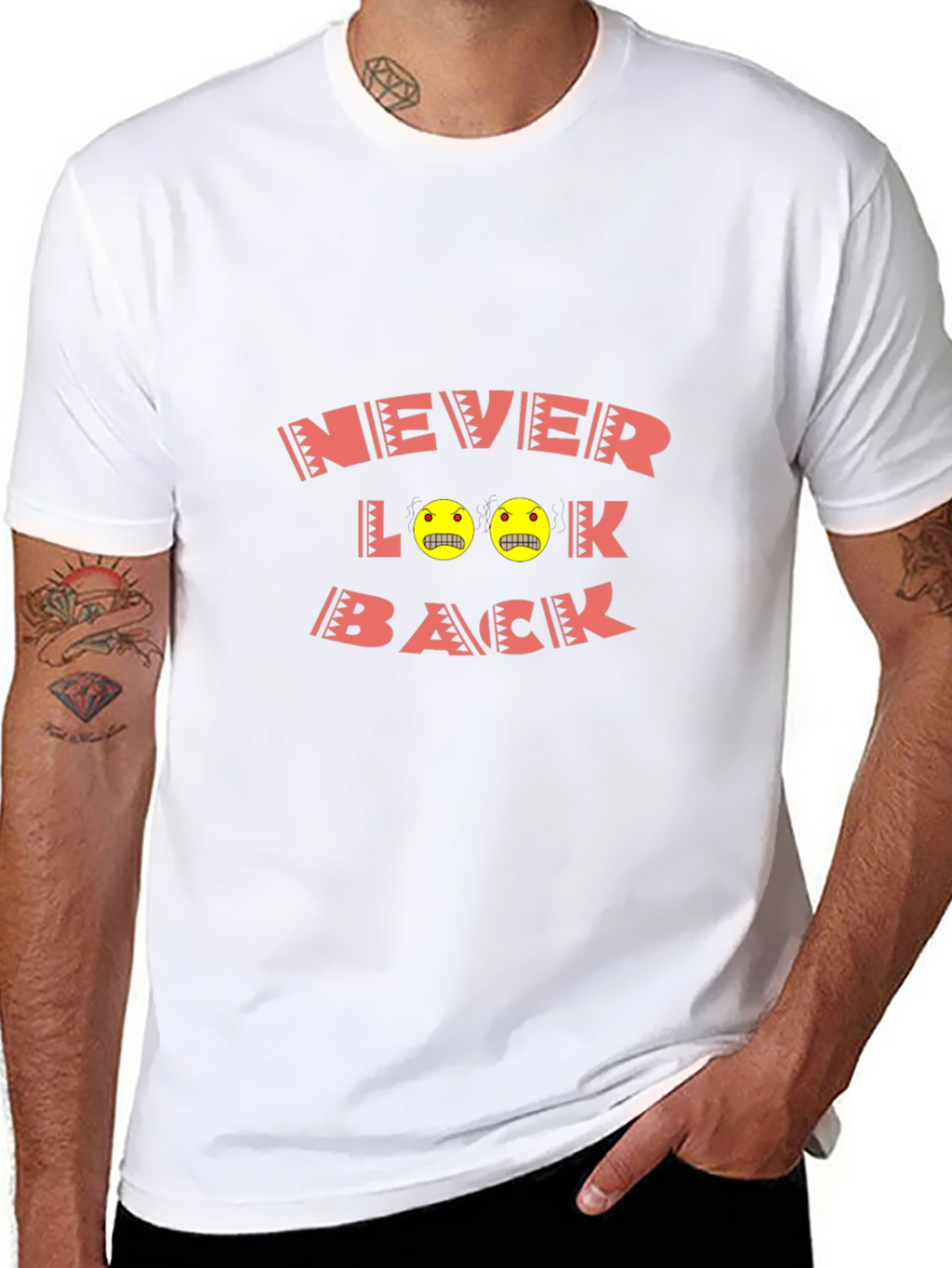 Never Look Back Graphic Tee
