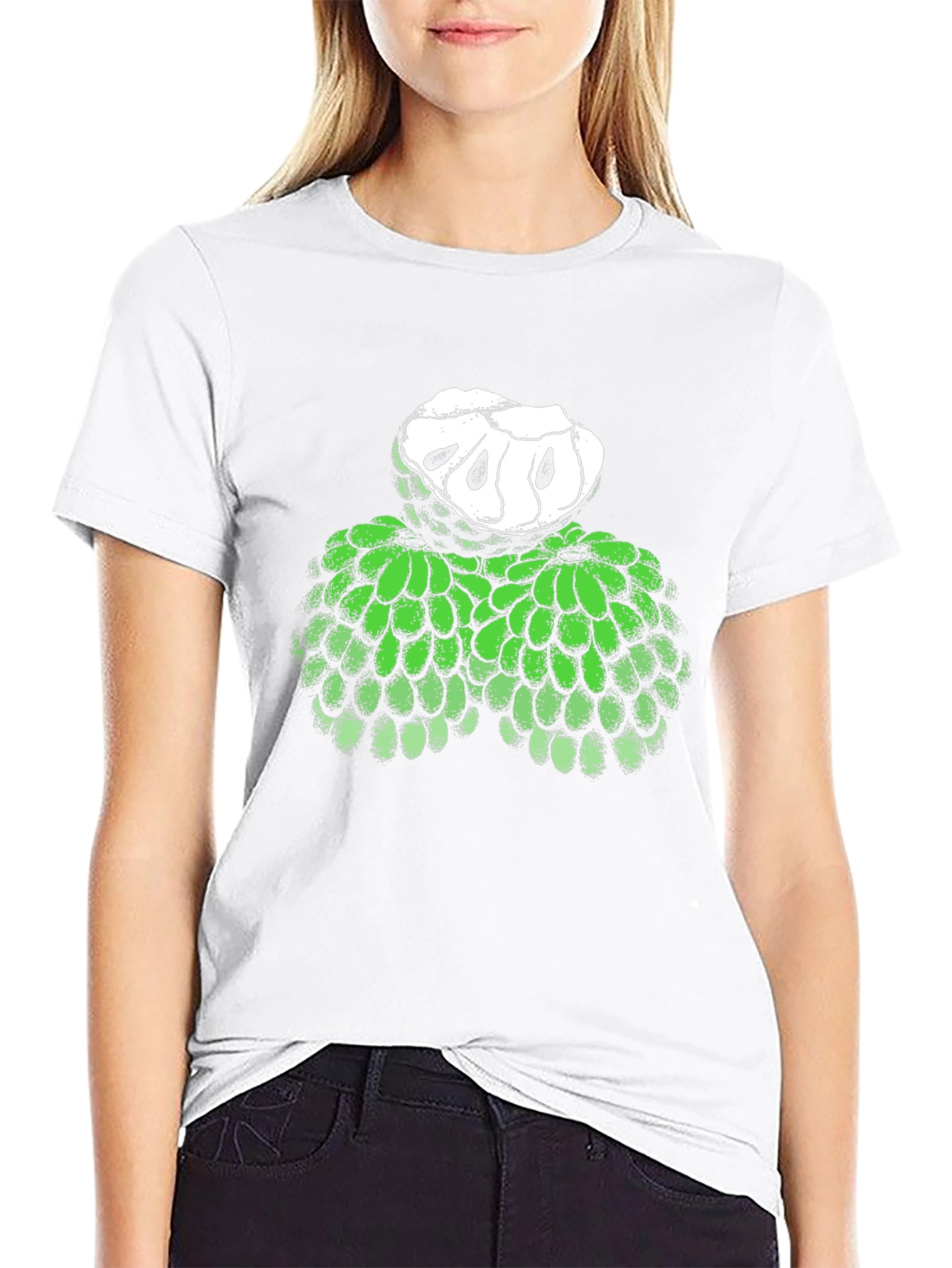 Custard Apple Graphic Tee - Unique Fruit T-Shirt