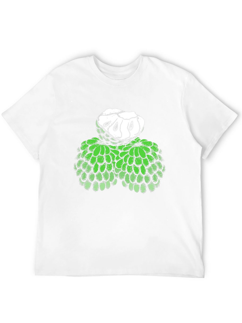 Custard Apple Graphic Tee - Unique Fruit T-Shirt