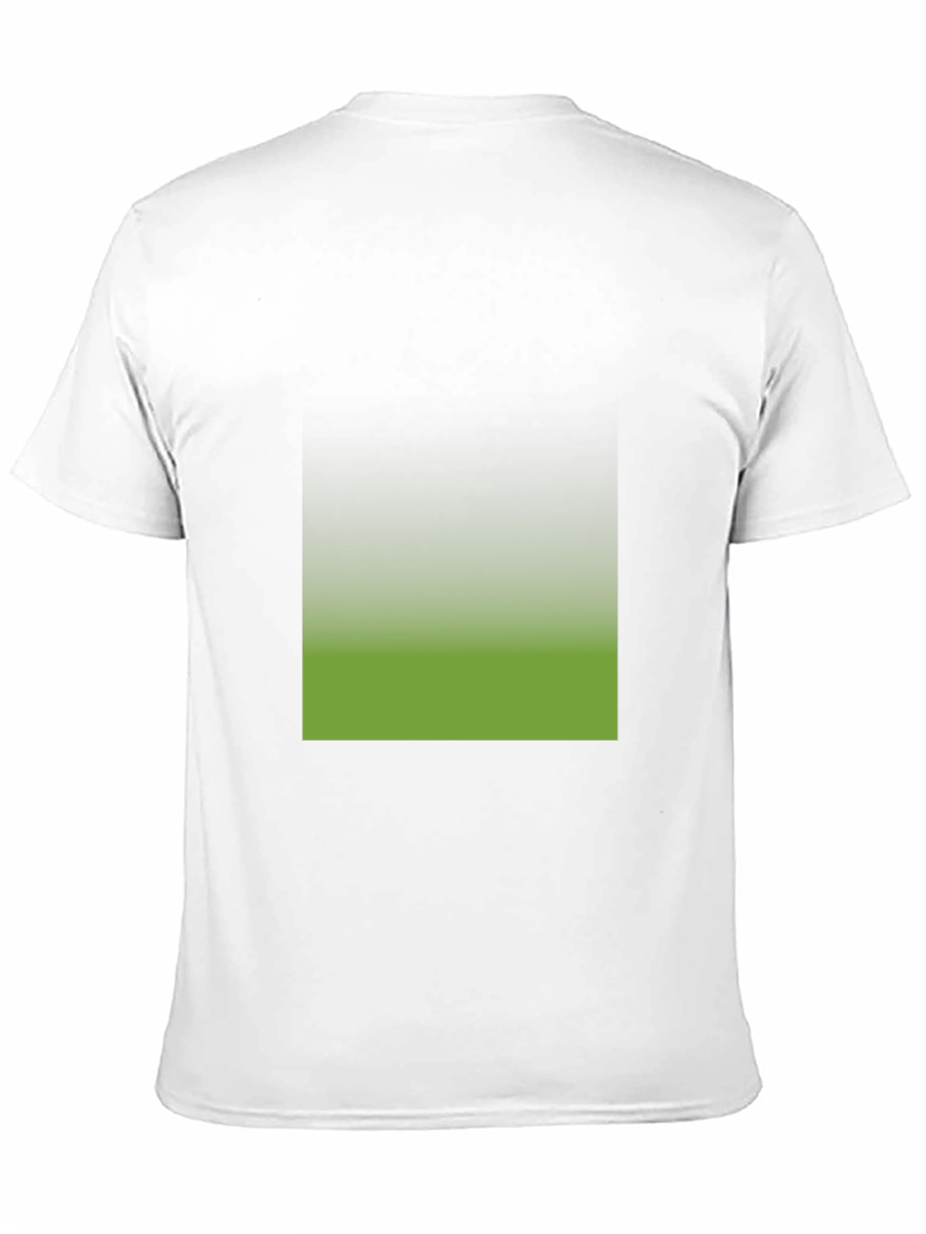 Black T-Shirt with Gradient Square Design