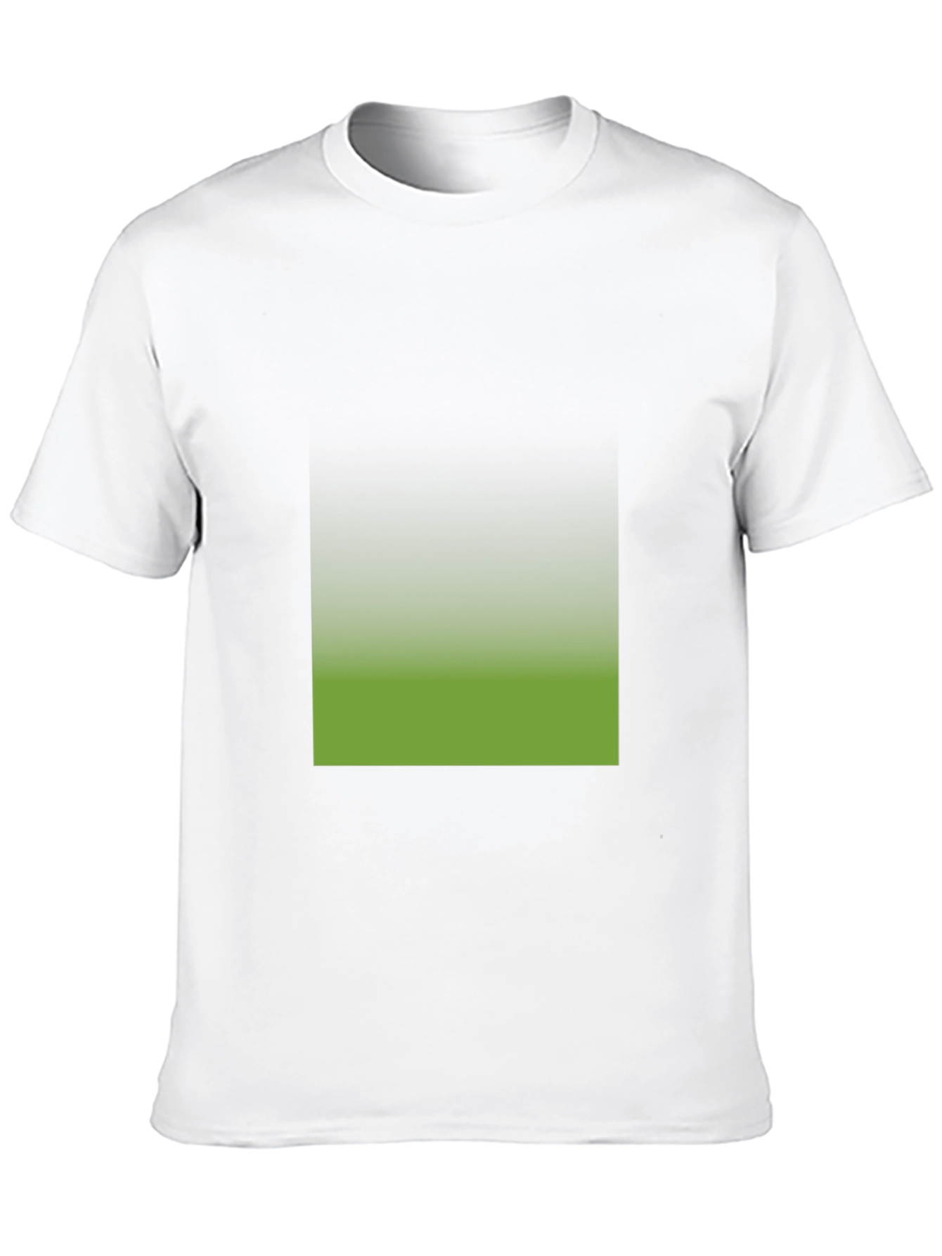 Black T-Shirt with Gradient Square Design