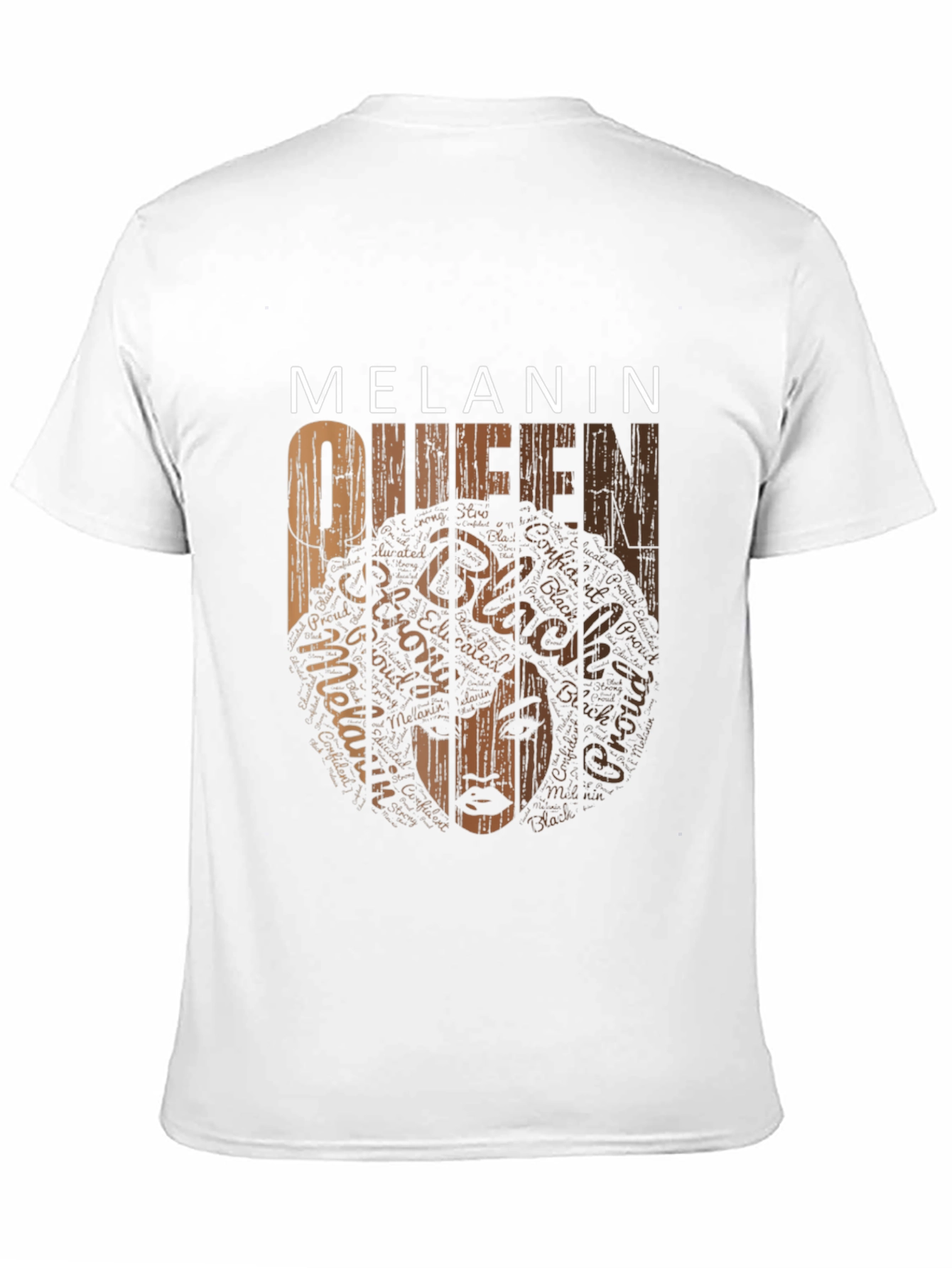 Melanin Queen Graphic Tee - Black Pride Shirt