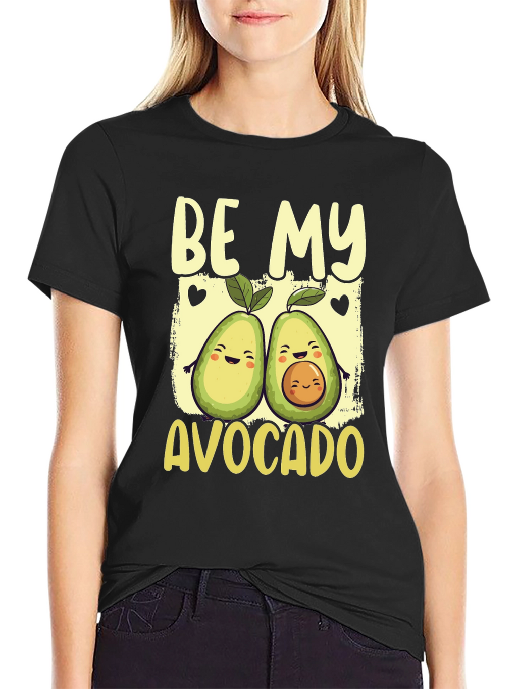 Be My Avocado Graphic Tee - Cute Couple Shirt