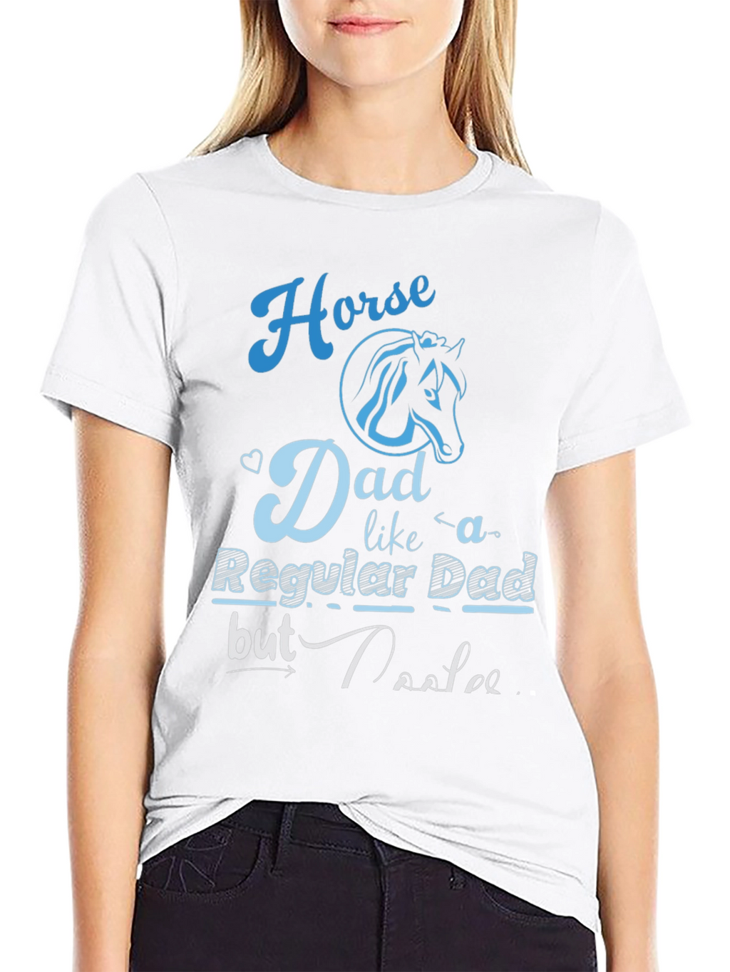 Horse Dad T-Shirt - Regular Dad But Cooler