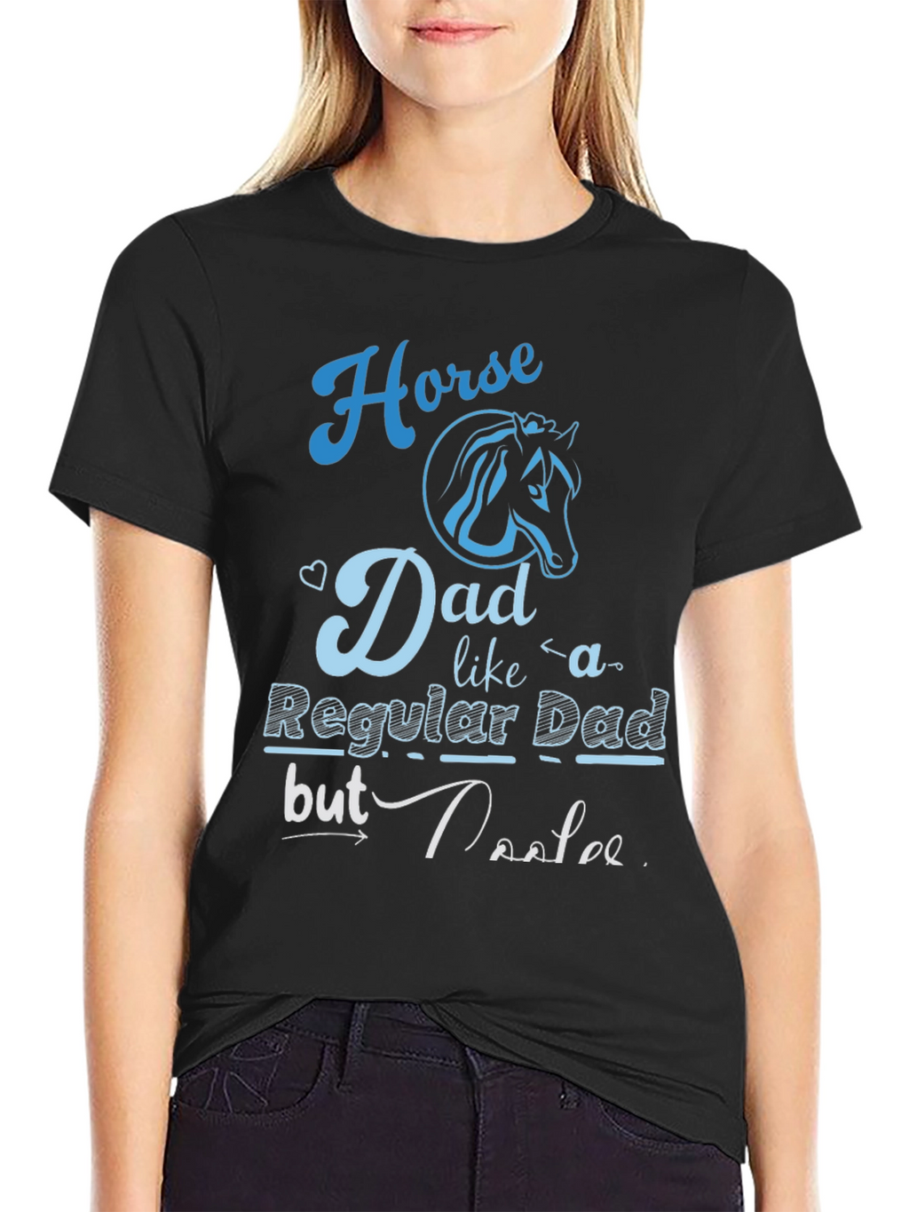Horse Dad T-Shirt - Regular Dad But Cooler