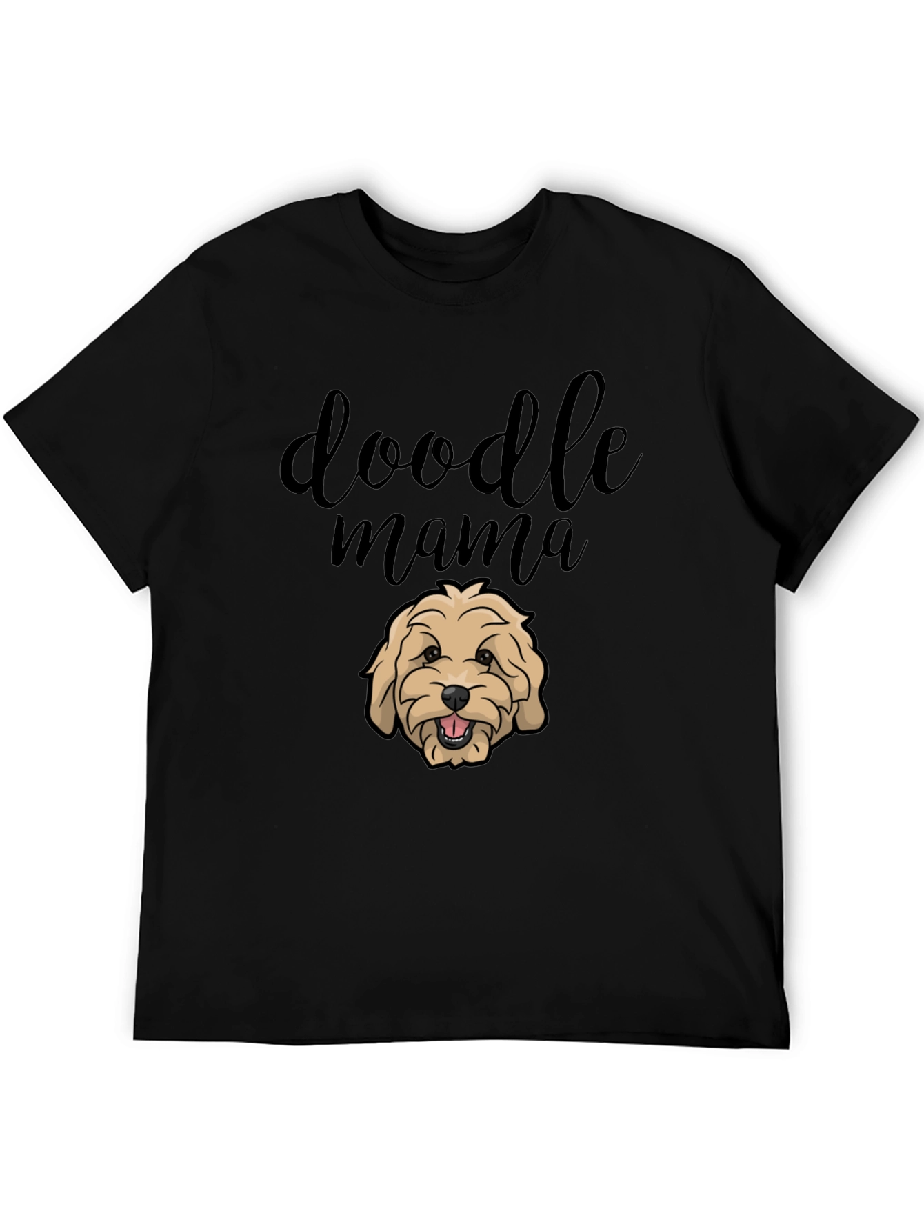 Doodle Mama Black T-Shirt - Dog Lover Apparel