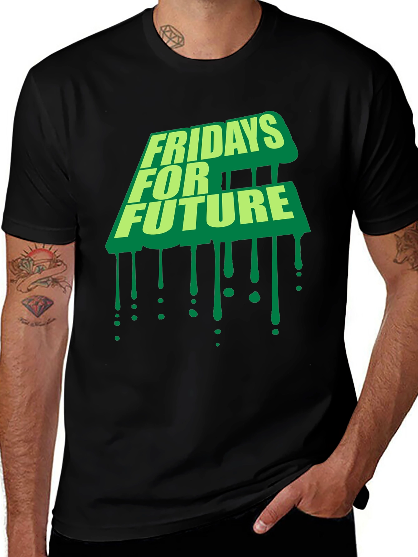Fridays For Future Graphic Tee - Eco-Friendly Activism