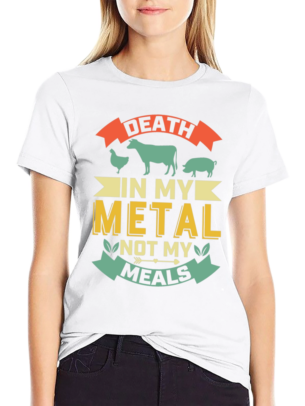 Death In My Metal Not My Meals T-Shirt