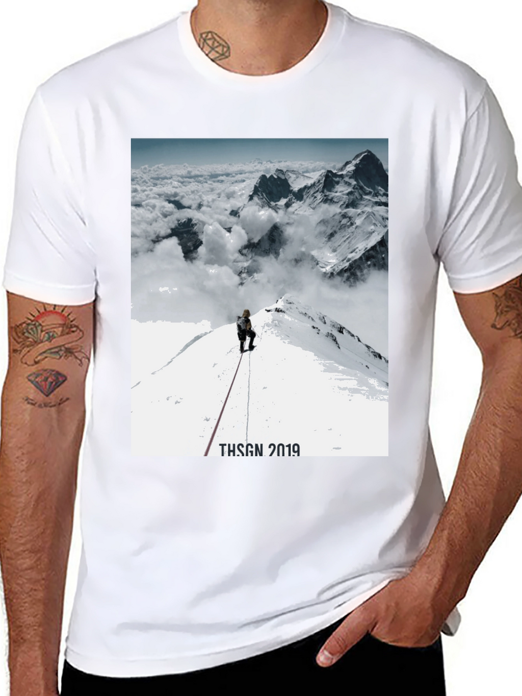 Mountain Climber Graphic Tee - THSGN 2019
