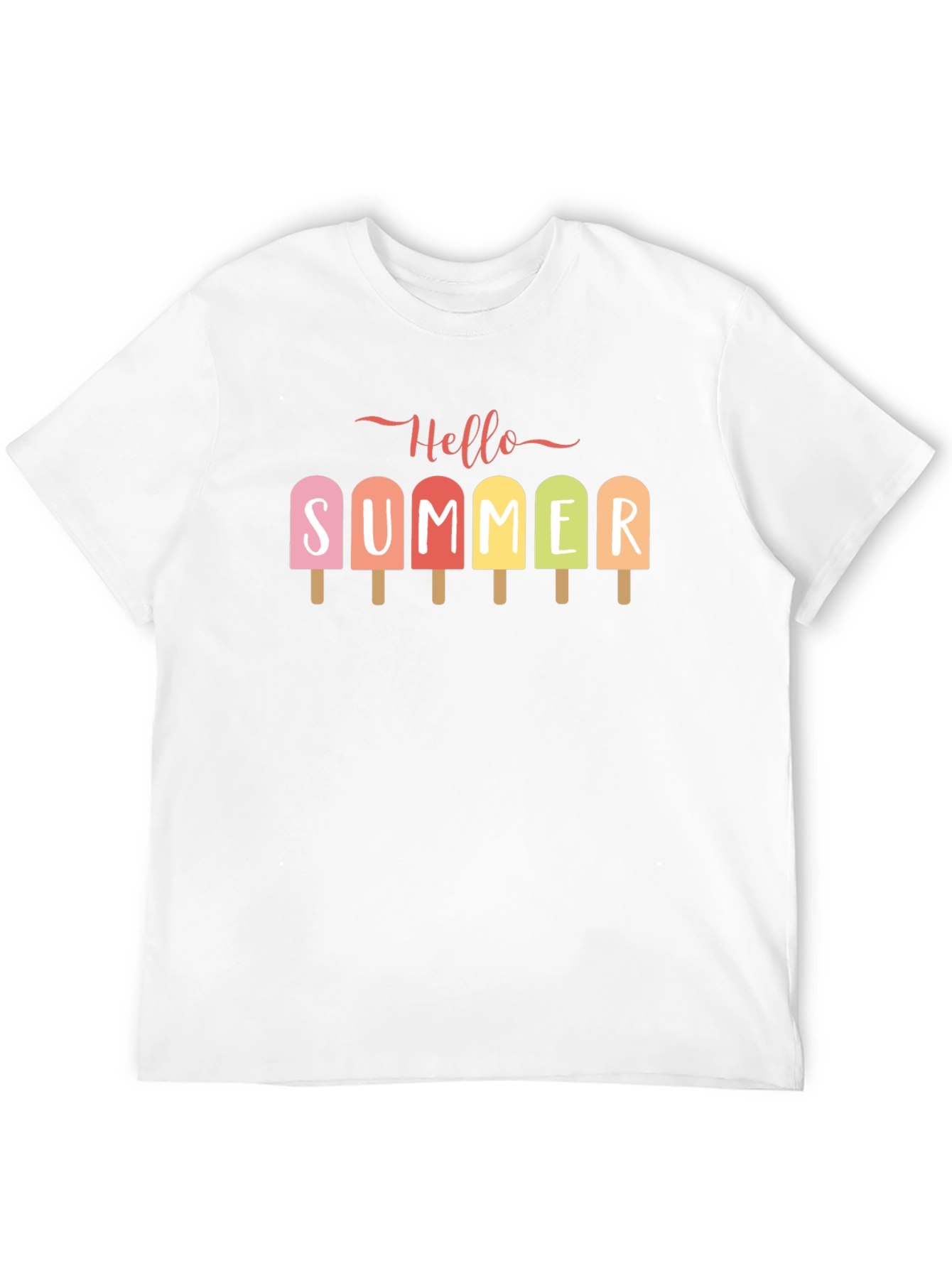 Hello Summer Popsicle Graphic Tee