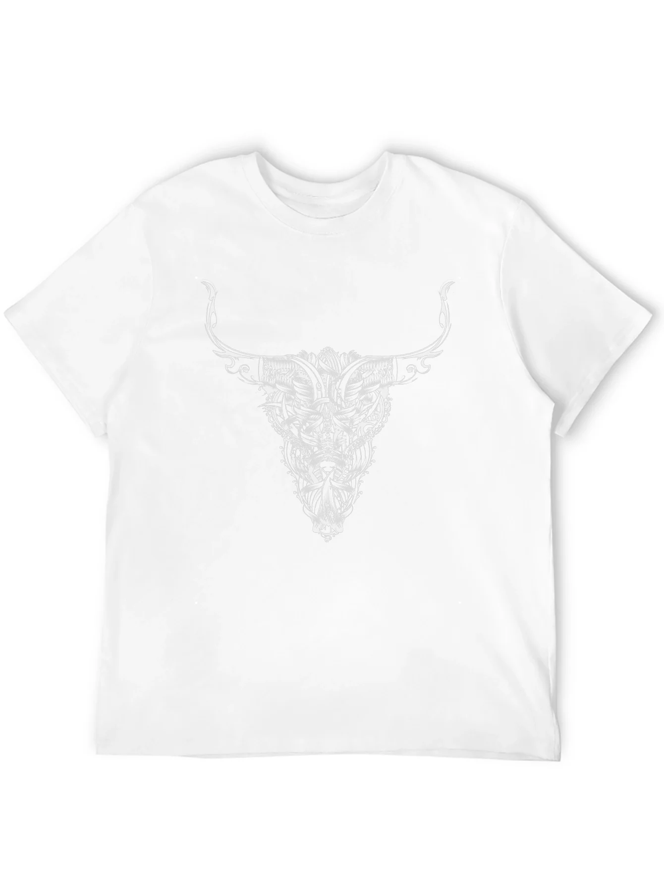 Black Bull Graphic Tee - Edgy Design