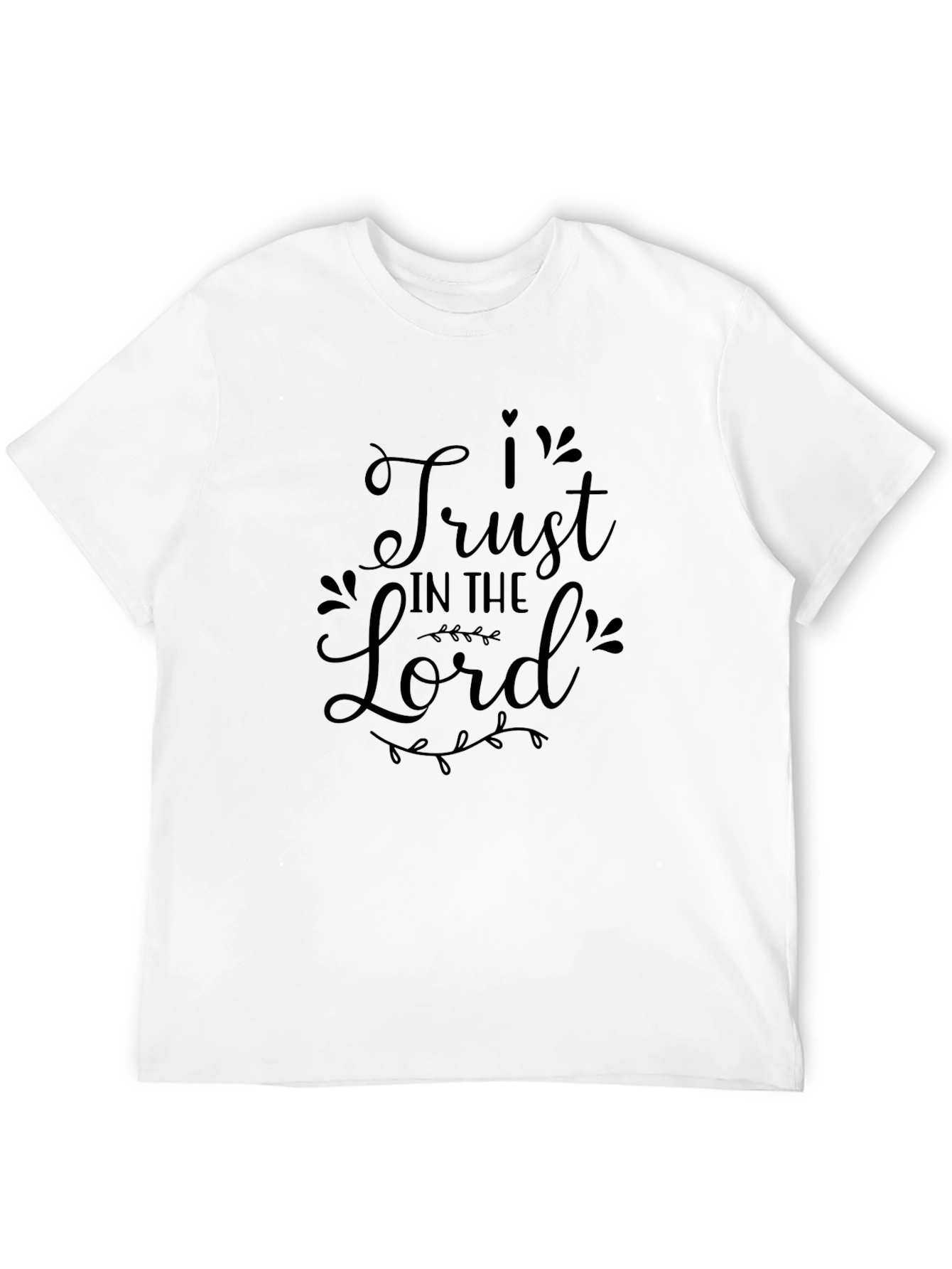 Trust in the Lord Black Graphic Tee