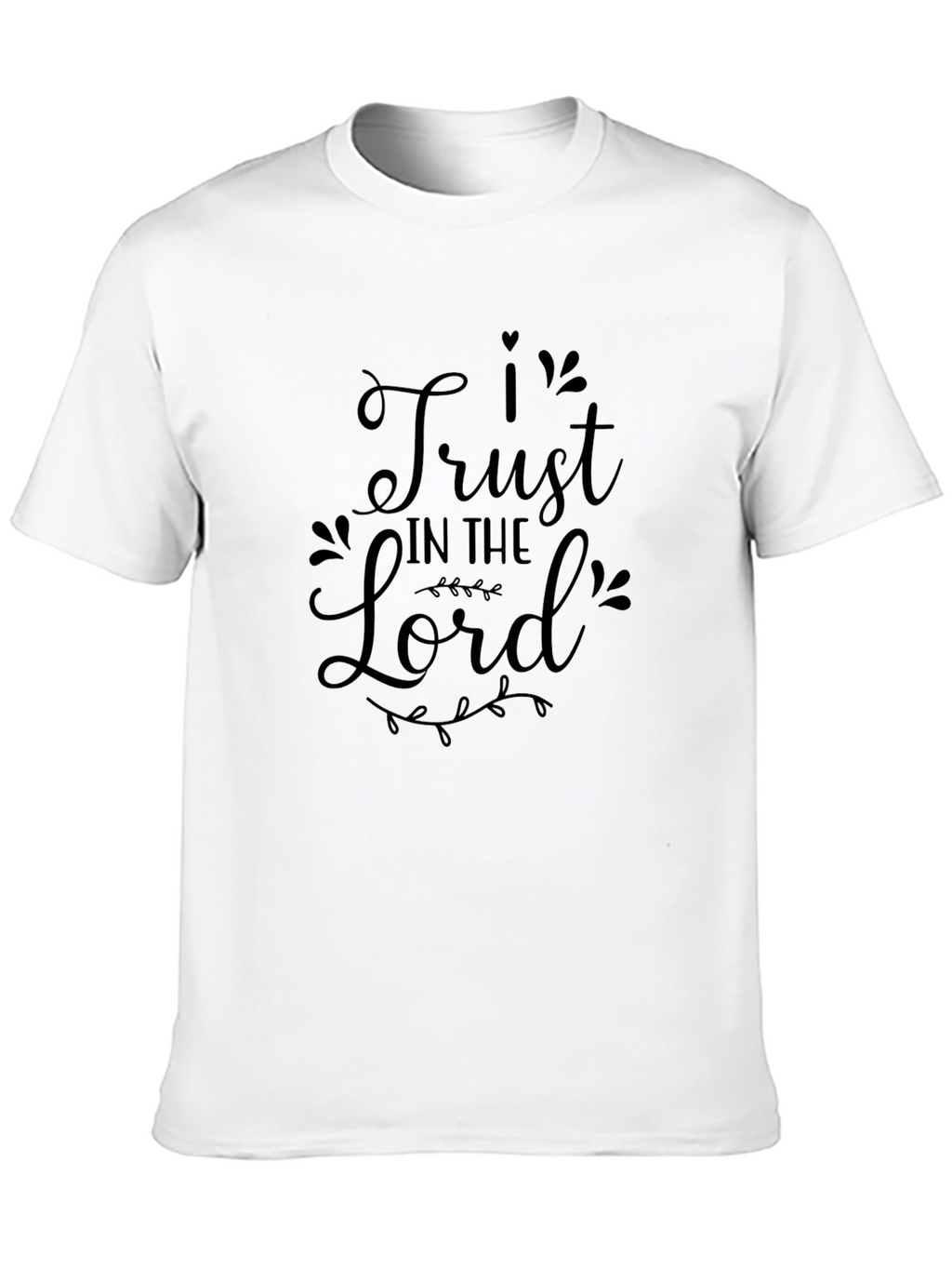 Trust in the Lord Black Graphic Tee