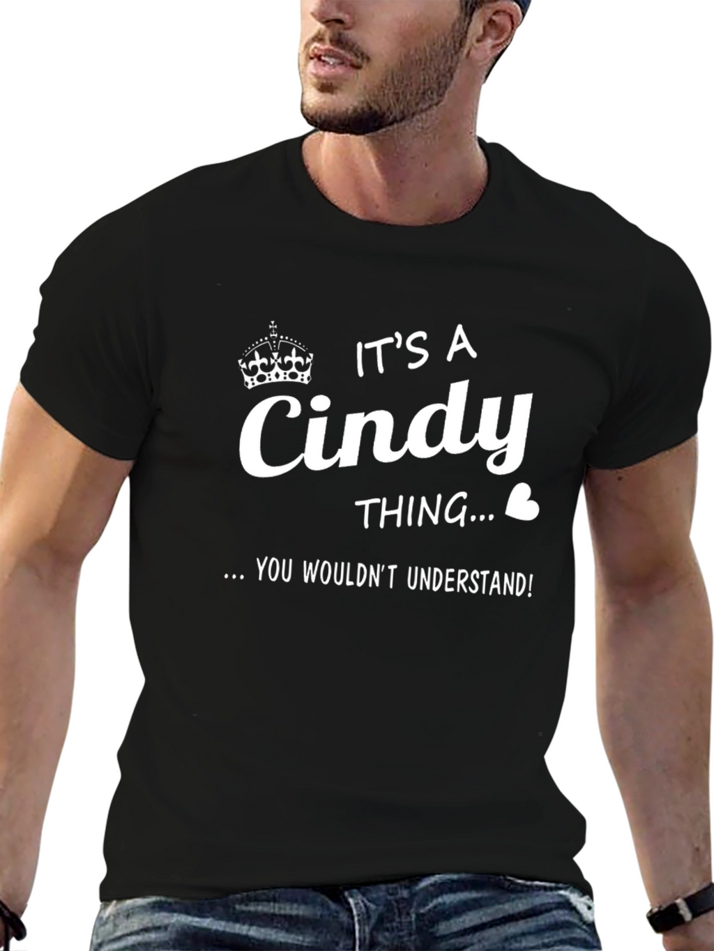 Its a Cindy Thing Black T-Shirt