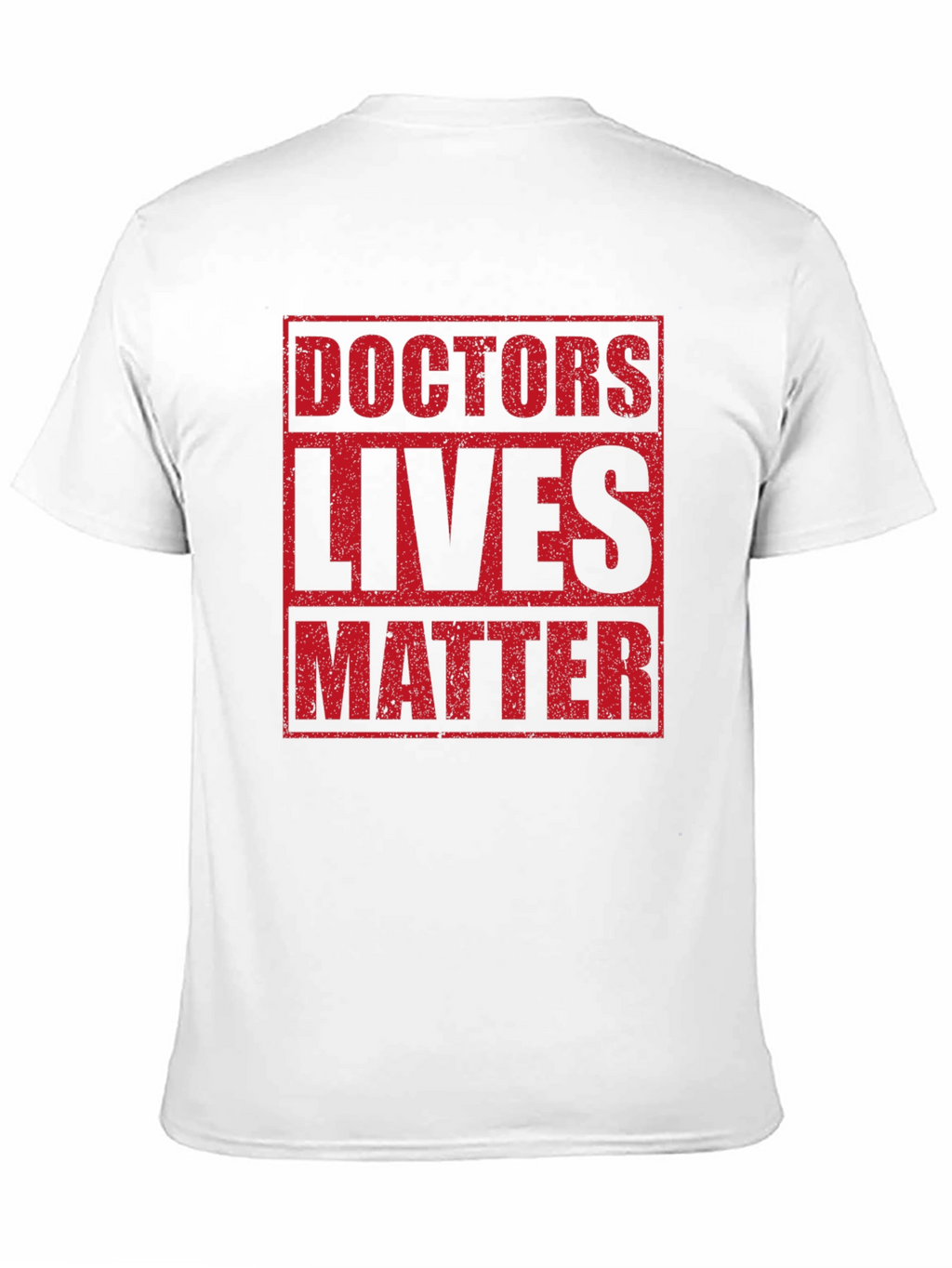 Doctors Lives Matter Graphic Tee - Black