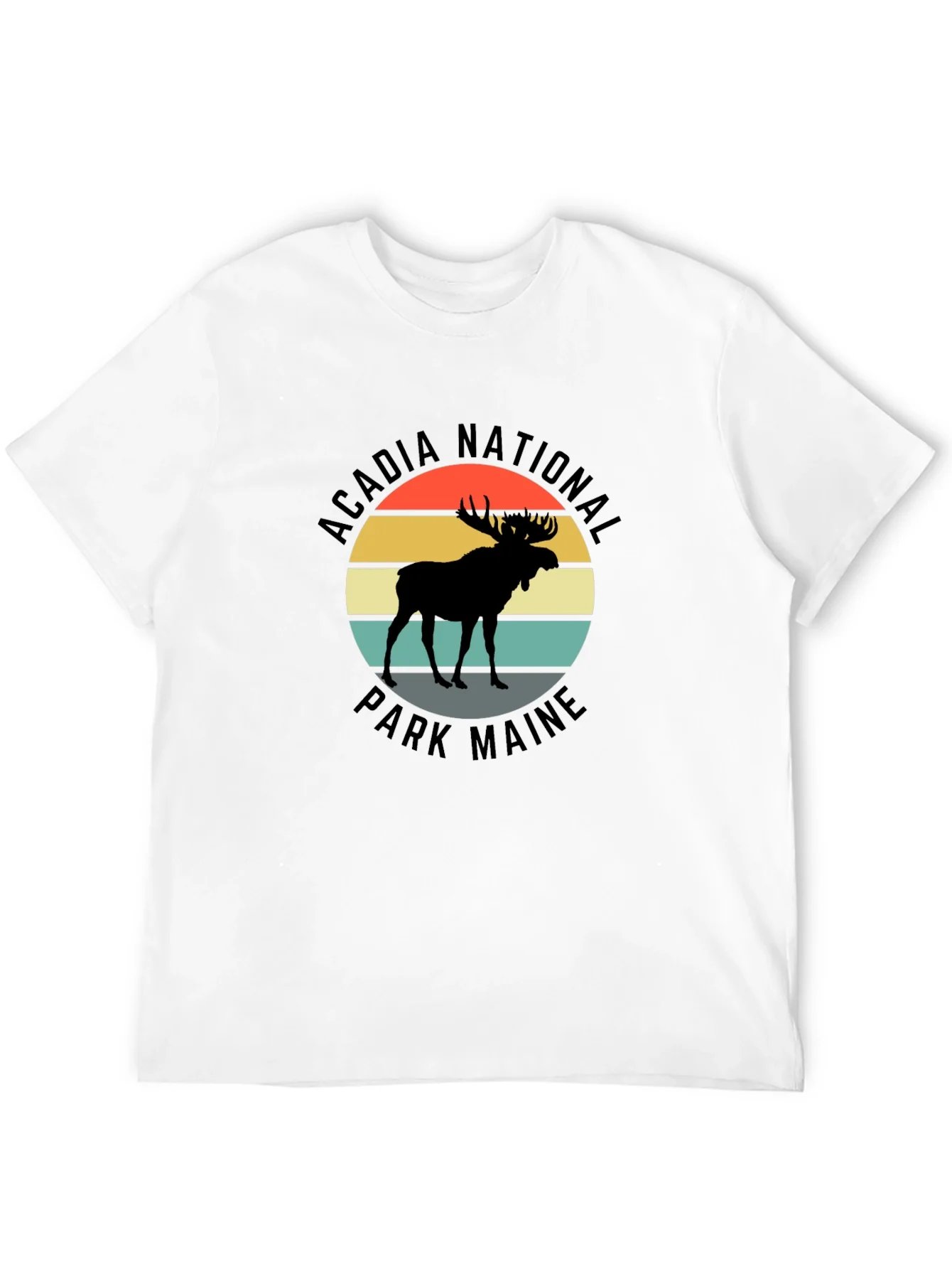 Acadia National Park Maine Moose T-Shirt