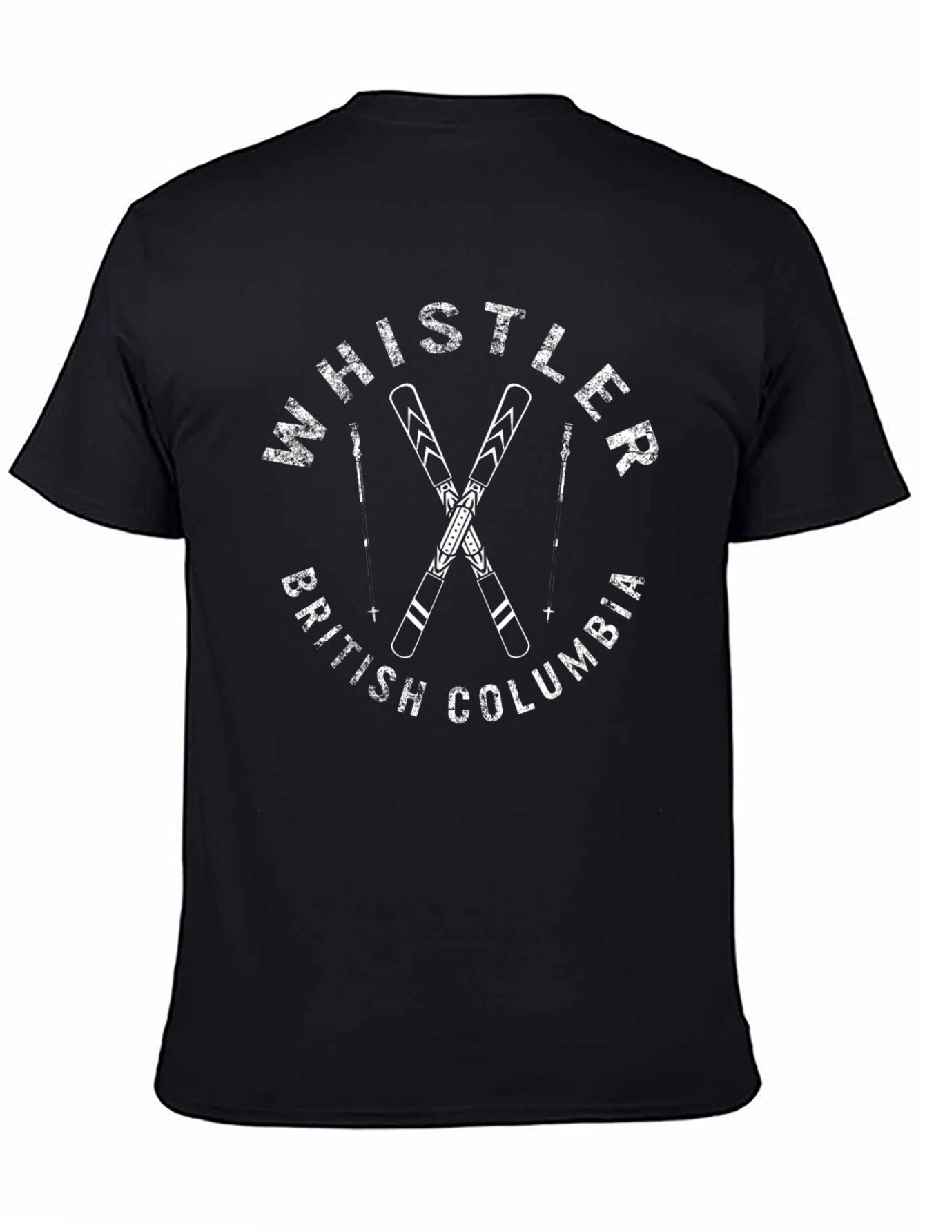 Whistler British Columbia Ski Graphic Tee