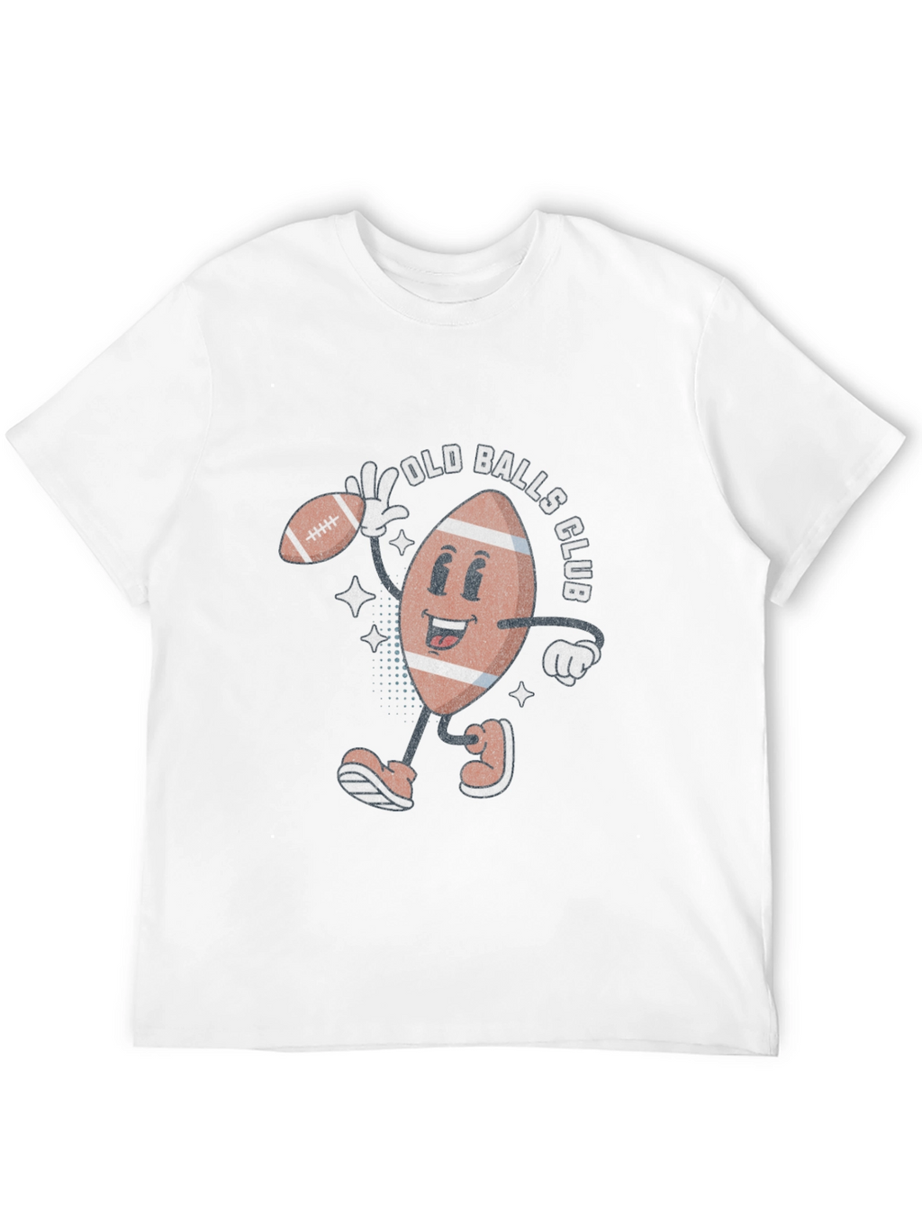 Old Balls Club Graphic T-Shirt - Retro Football Tee