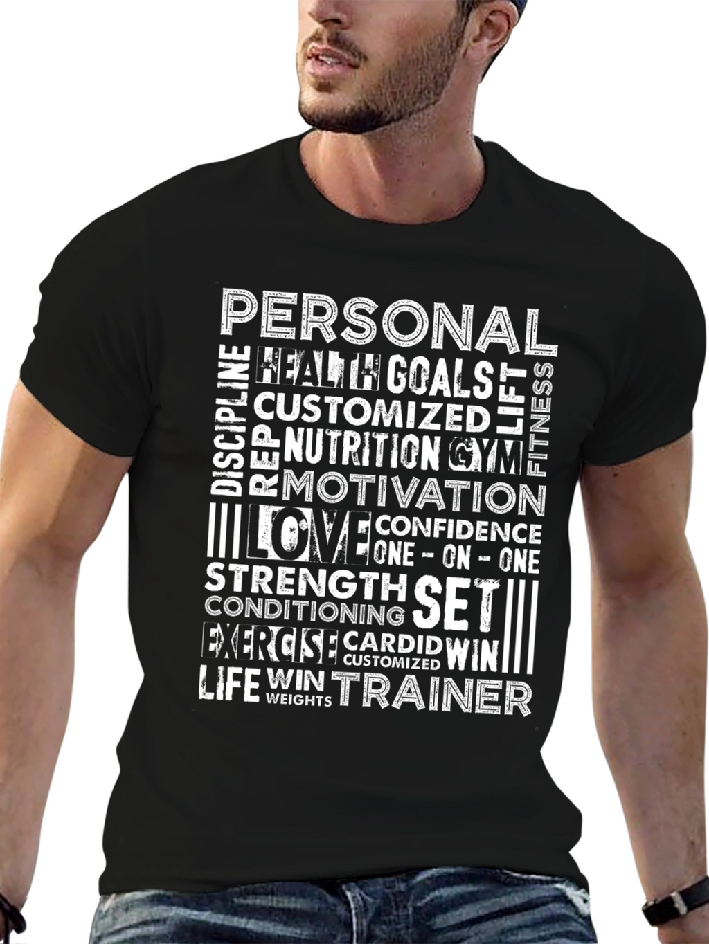 Motivational Fitness T-Shirt - Personal Training Goals
