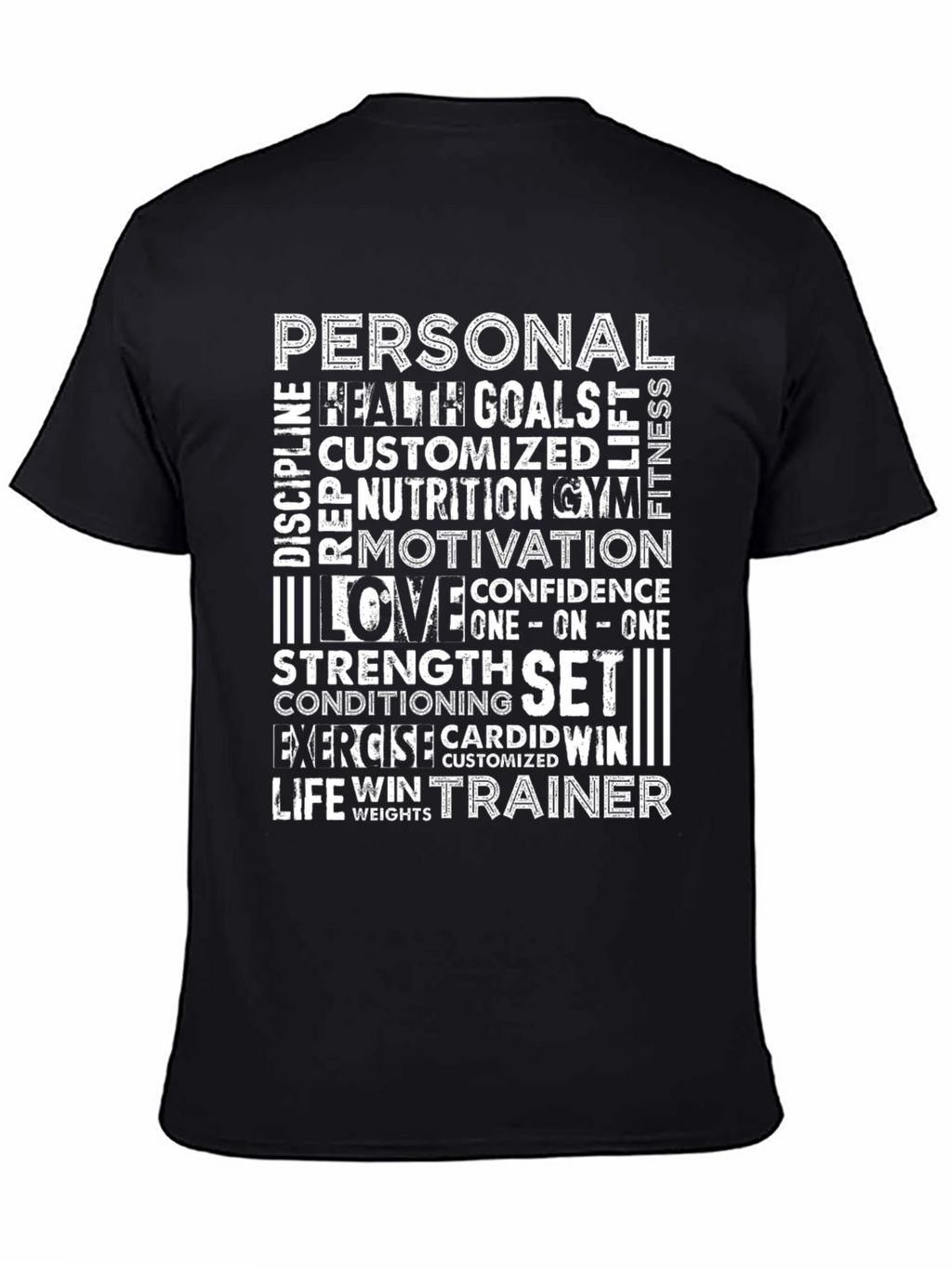 Motivational Fitness T-Shirt - Personal Training Goals