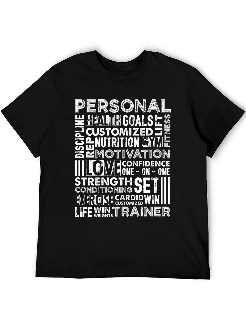 Motivational Fitness T-Shirt - Personal Training Goals