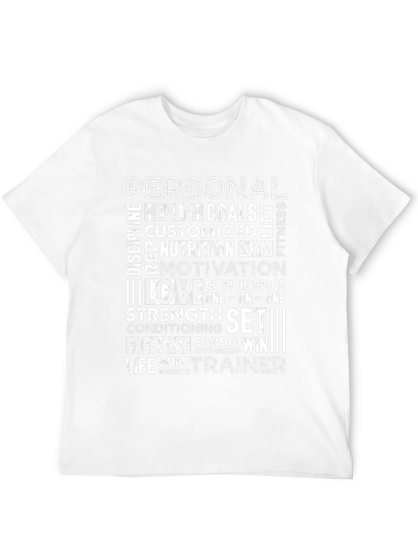 Motivational Fitness T-Shirt - Personal Training Goals