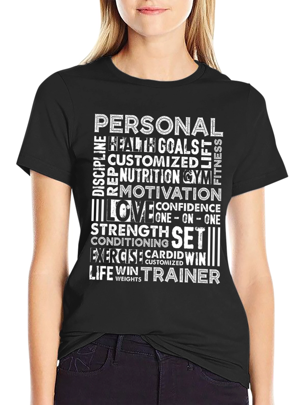 Motivational Fitness T-Shirt - Personal Training Goals