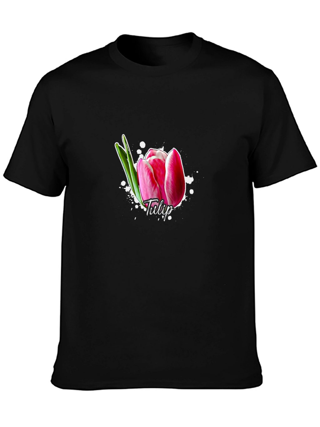 Tulip Flower Graphic T-Shirt